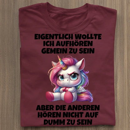 Nicht mehr gemein sein - Organic Women's Shirt (personalisierbar) Serena T-Shirt ST ST Burgundy