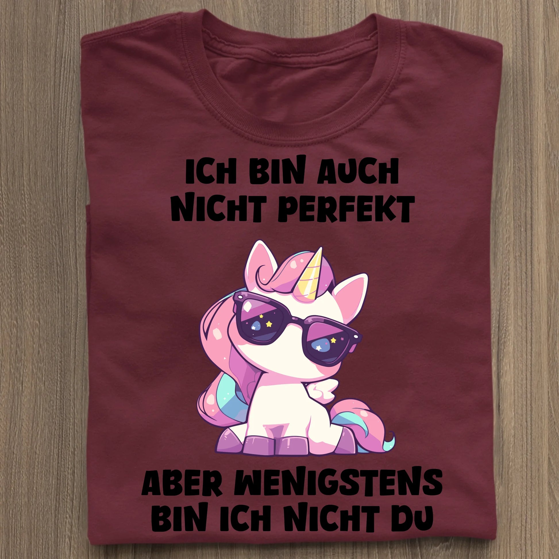Nicht perfekt - Organic Women's Shirt (personalisierbar) Serena T-Shirt ST ST Burgundy
