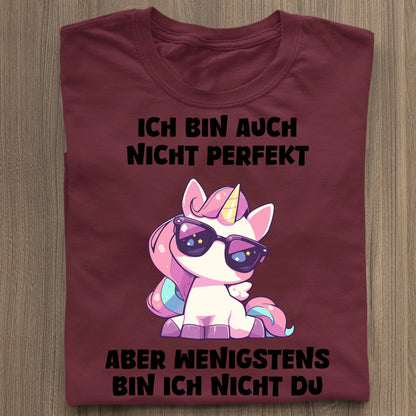 Nicht perfekt - Organic Women's Shirt (personalisierbar) Serena T-Shirt ST ST Burgundy