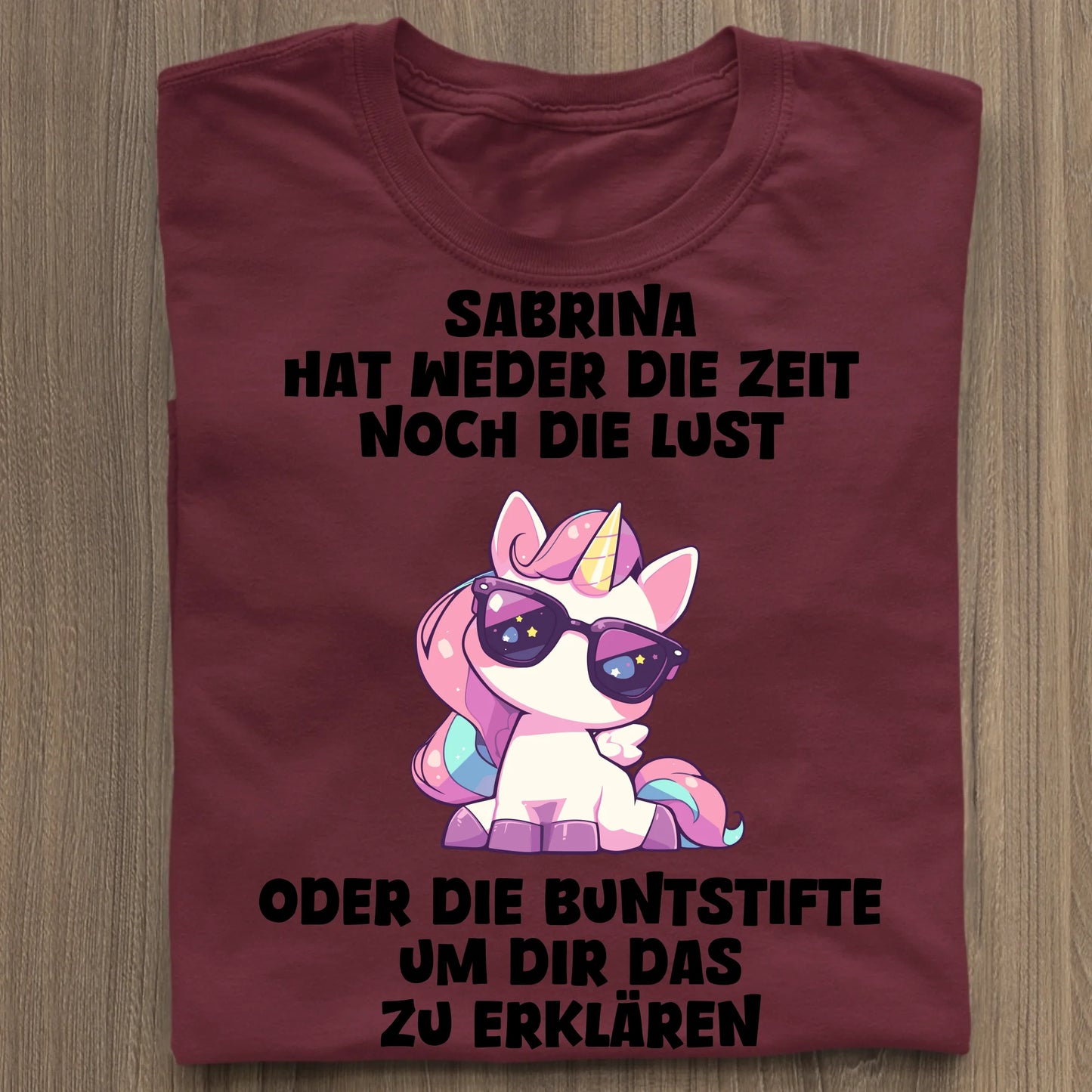 Buntstifte - Organic Women's Shirt (personalisierbar) Serena T-Shirt ST ST Burgundy