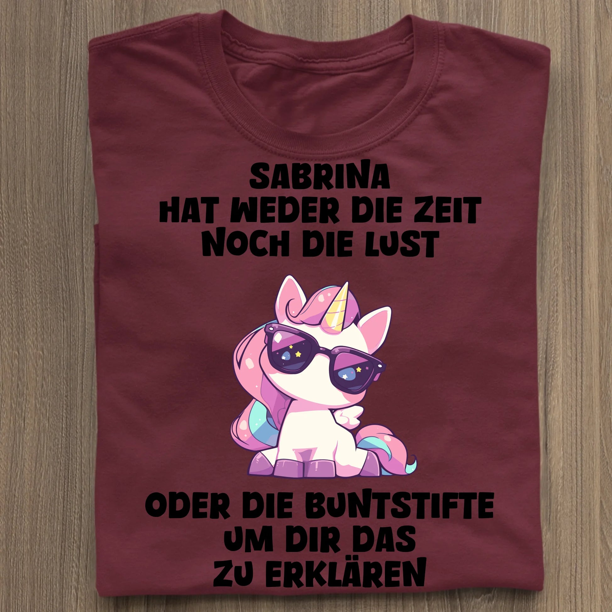 Buntstifte - Organic Women's Shirt (personalisierbar) Serena T-Shirt ST ST Burgundy