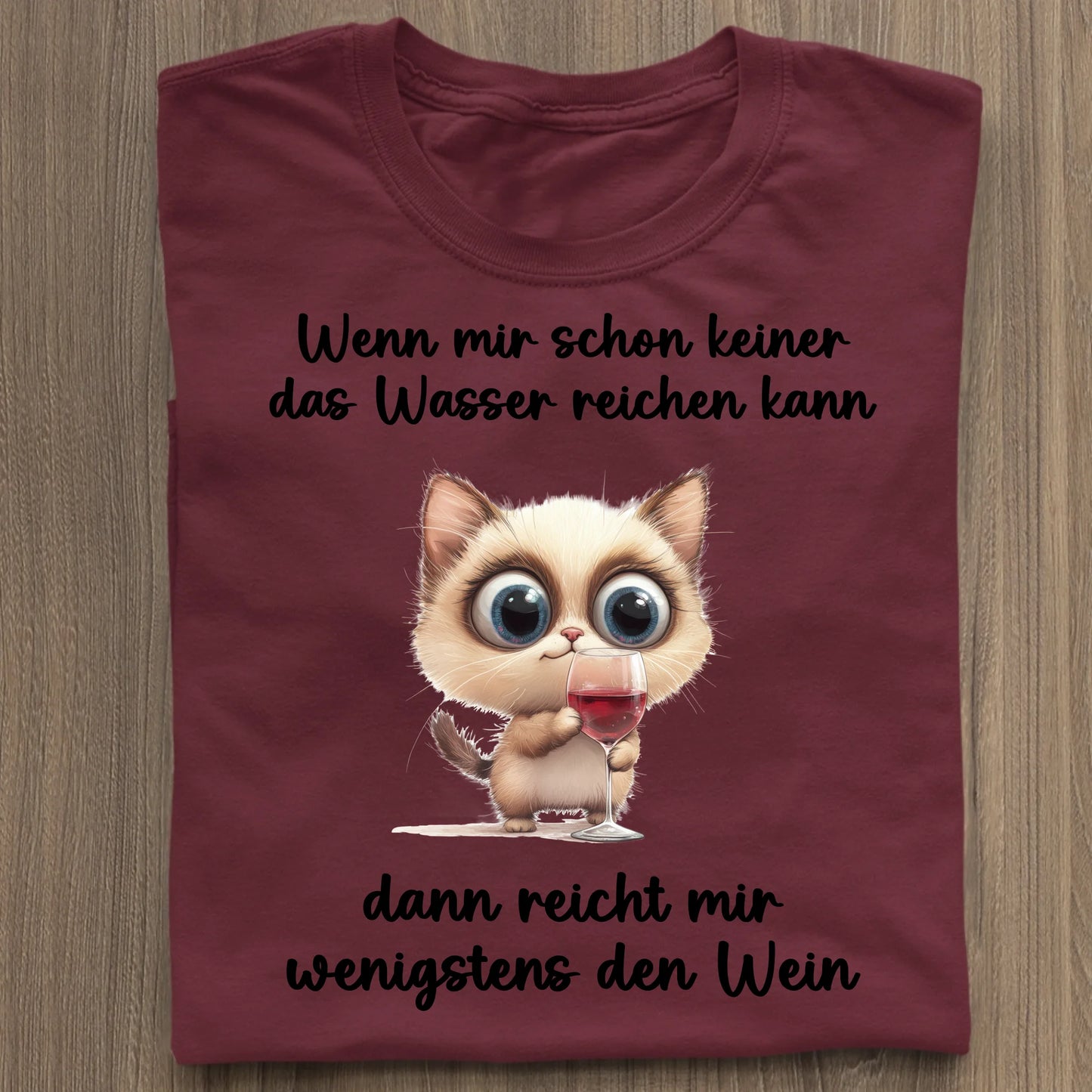 Nicht das Wasser reichen - Organic Women's Shirt (personalisierbar) Serena T-Shirt ST ST Burgundy