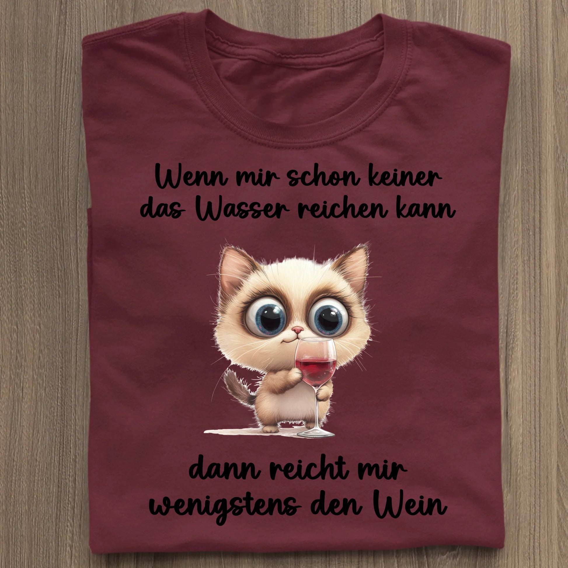 Nicht das Wasser reichen - Organic Women's Shirt (personalisierbar) Serena T-Shirt ST ST Burgundy