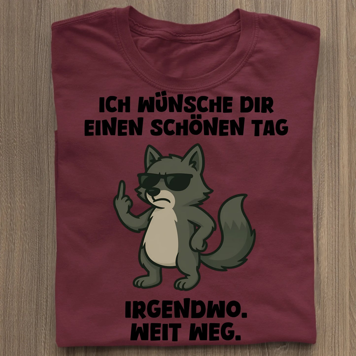 Einen schönen Tag - Organic Women's Shirt (personalisierbar) Serena T-Shirt ST ST Burgundy