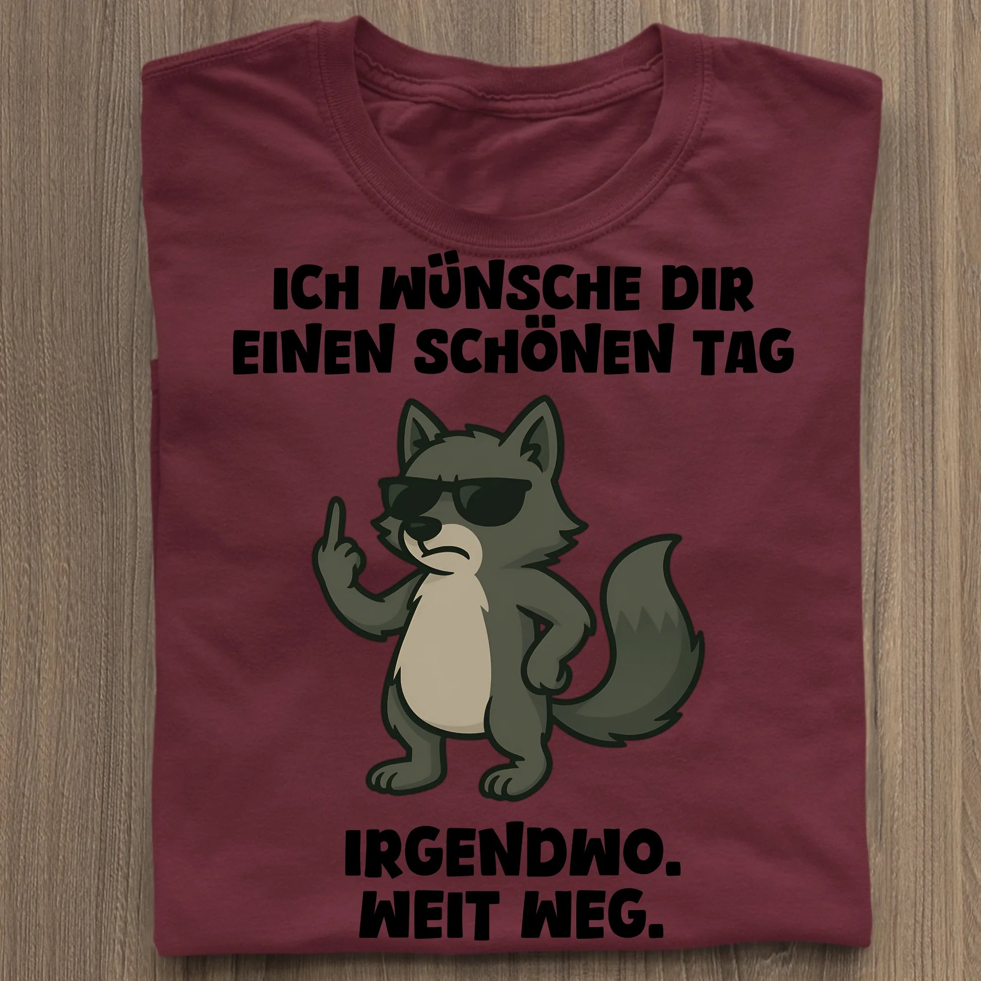 Einen schönen Tag - Organic Women's Shirt (personalisierbar) Serena T-Shirt ST ST Burgundy