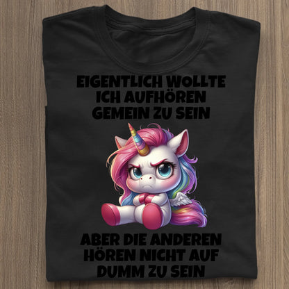 Nicht mehr gemein sein - Organic Women's Shirt (personalisierbar) Serena T-Shirt ST ST Black