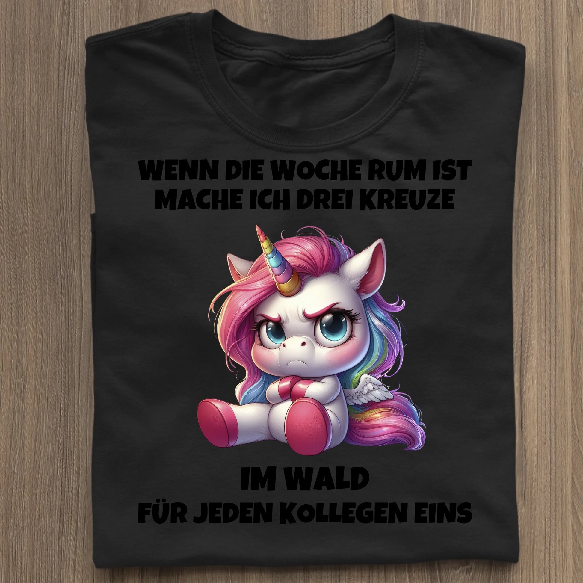 Drei Kreuze - Organic Women's Shirt (personalisierbar) Serena T-Shirt ST ST Black