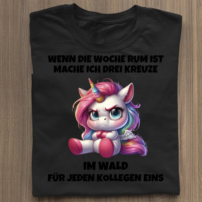 Drei Kreuze - Organic Women's Shirt (personalisierbar) Serena T-Shirt ST ST Black