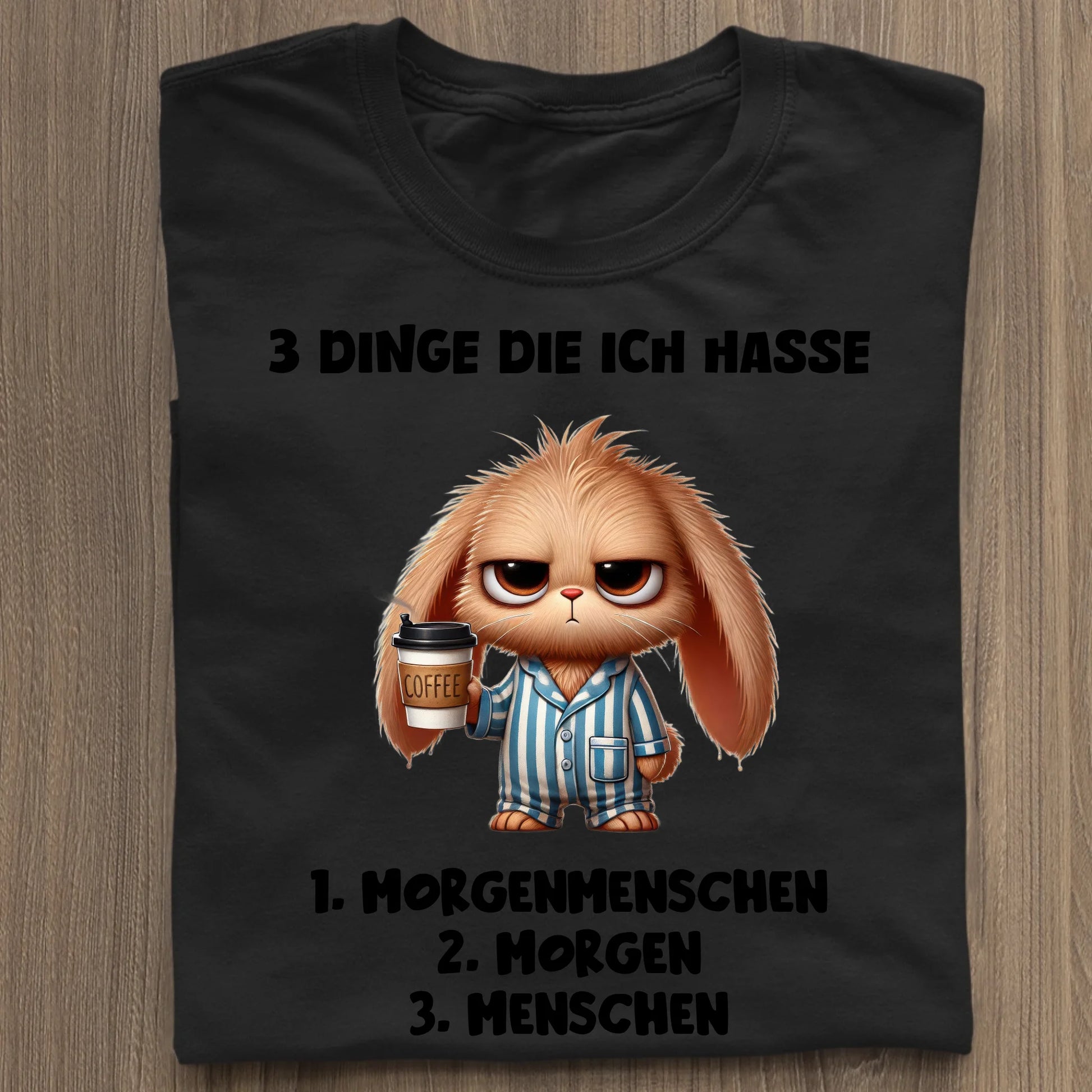 3 Dinge die ich hasse - Organic Women's Shirt (personalisierbar) Serena T-Shirt ST ST Black