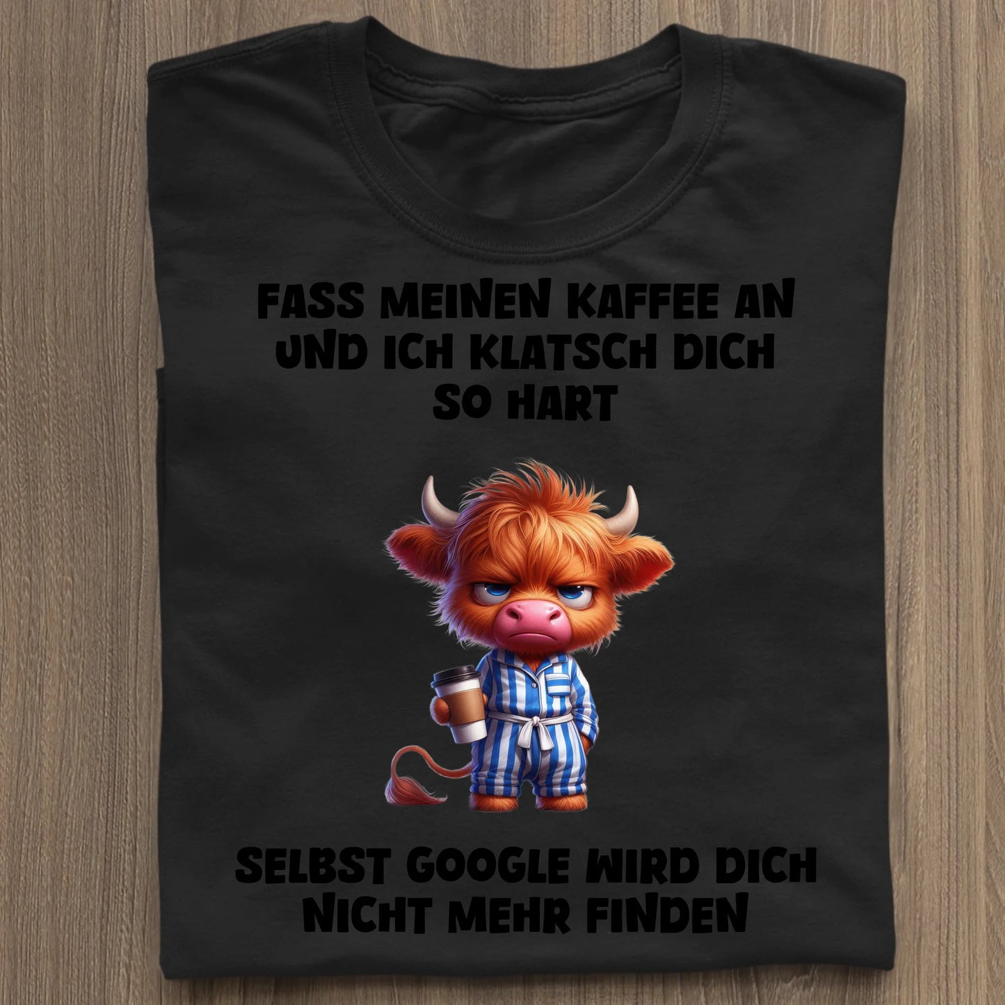 Fass meinen Kaffee an - Organic Women's Shirt (personalisierbar) Serena T-Shirt ST ST Black