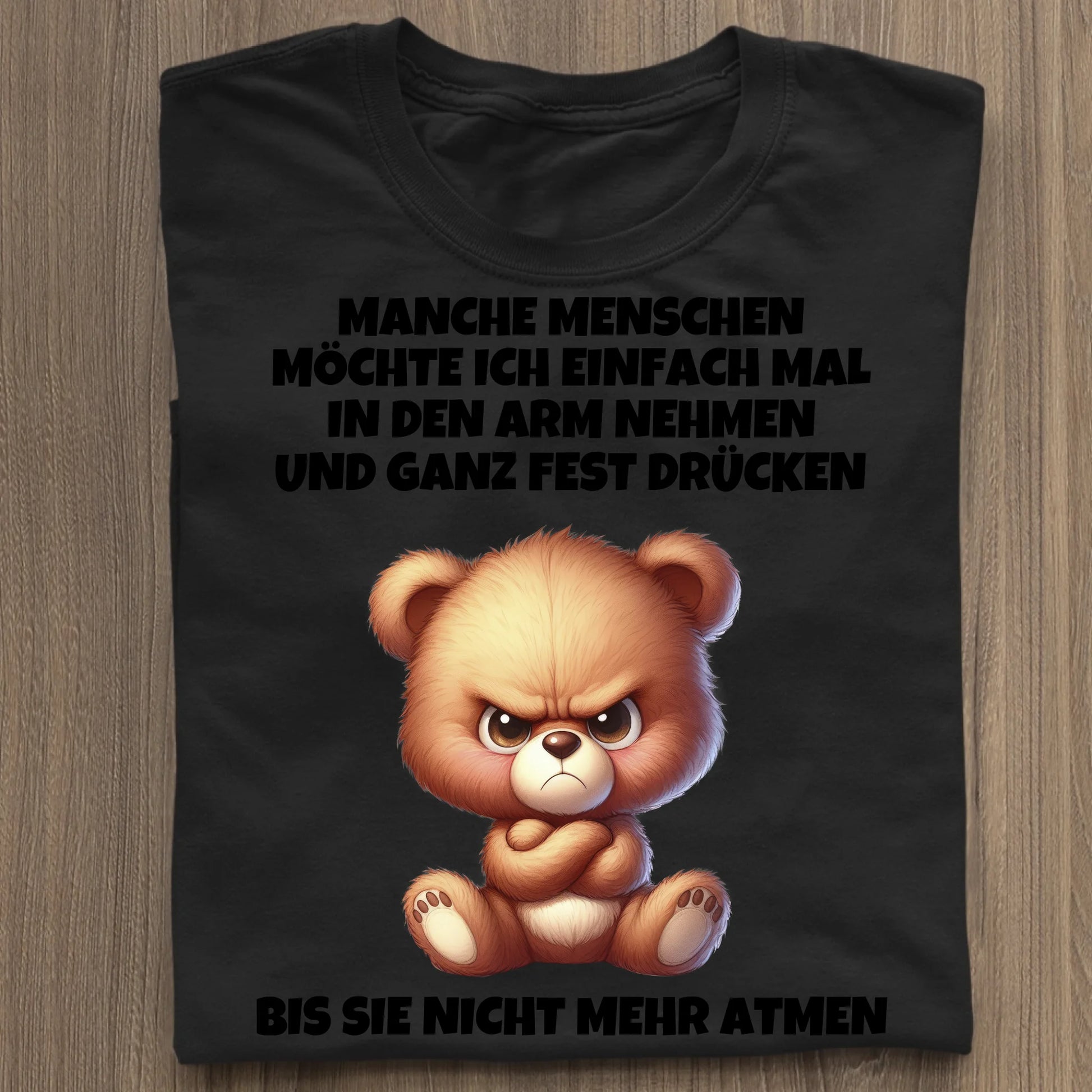 In den Arm nehmen - Organic Women's Shirt (personalisierbar) Serena T-Shirt ST ST Black