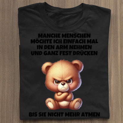 In den Arm nehmen - Organic Women's Shirt (personalisierbar) Serena T-Shirt ST ST Black