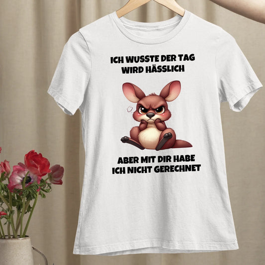 Der Tag wird hässlich - Organic Women's Shirt (personalisierbar)
