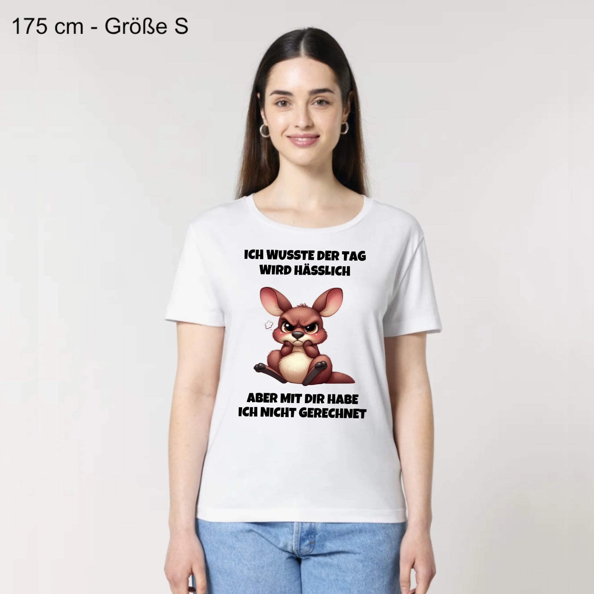 Der Tag wird hässlich - Organic Women's Shirt (personalisierbar)
