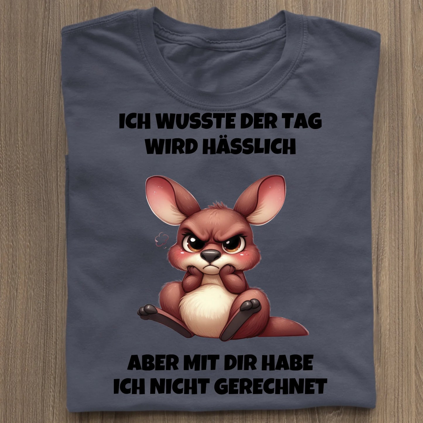 Der Tag wird hässlich - Organic Women's Shirt (personalisierbar) Serena T-Shirt ST ST French-Navy