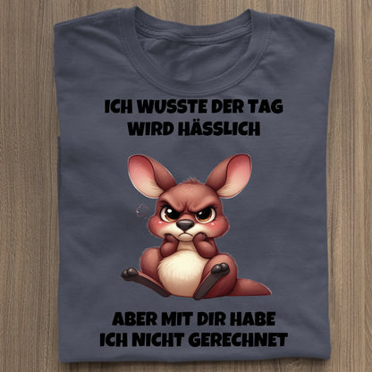 Der Tag wird hässlich - Organic Women's Shirt (personalisierbar) Serena T-Shirt ST ST French-Navy