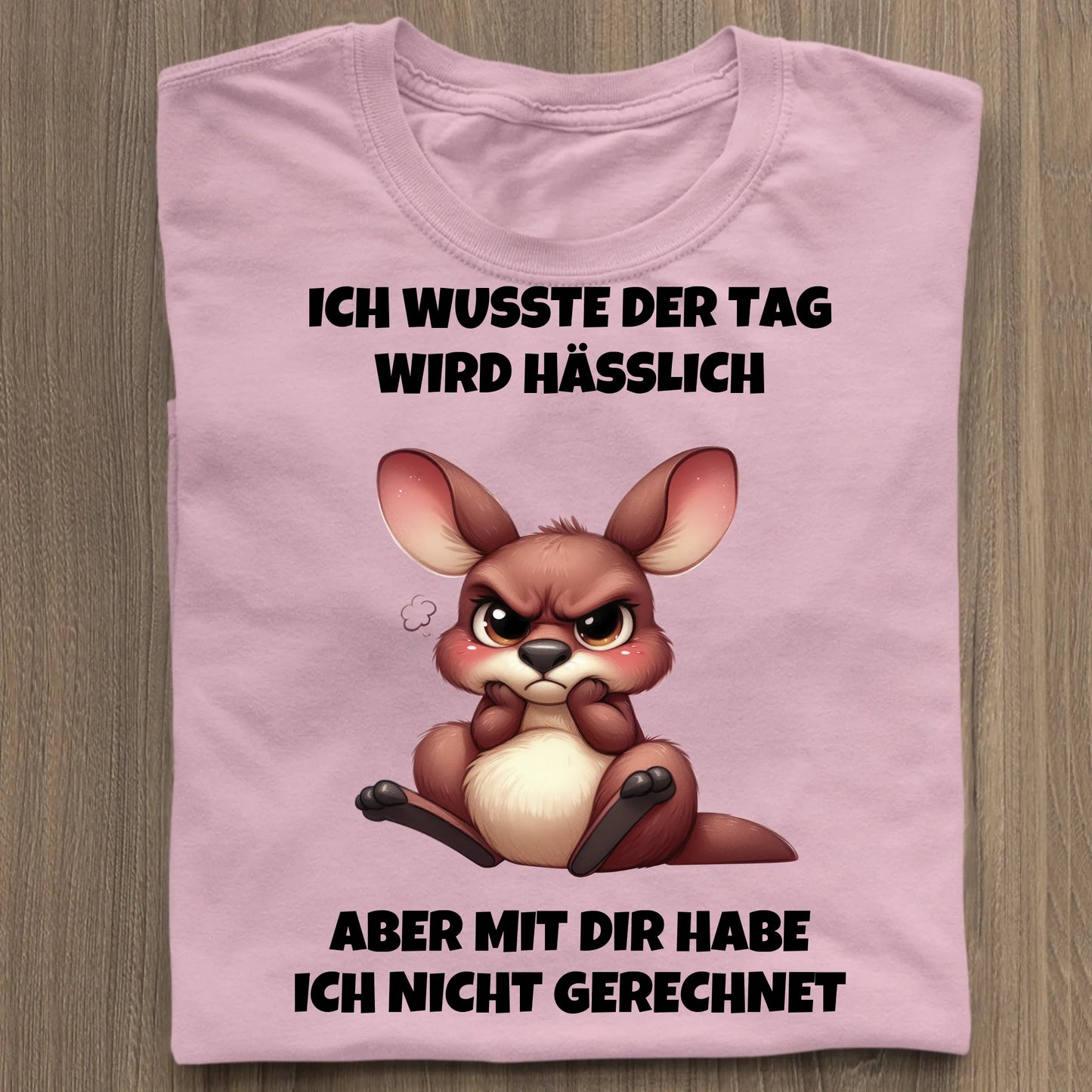 Der Tag wird hässlich - Organic Women's Shirt (personalisierbar) Serena T-Shirt ST ST Cotton-Pink