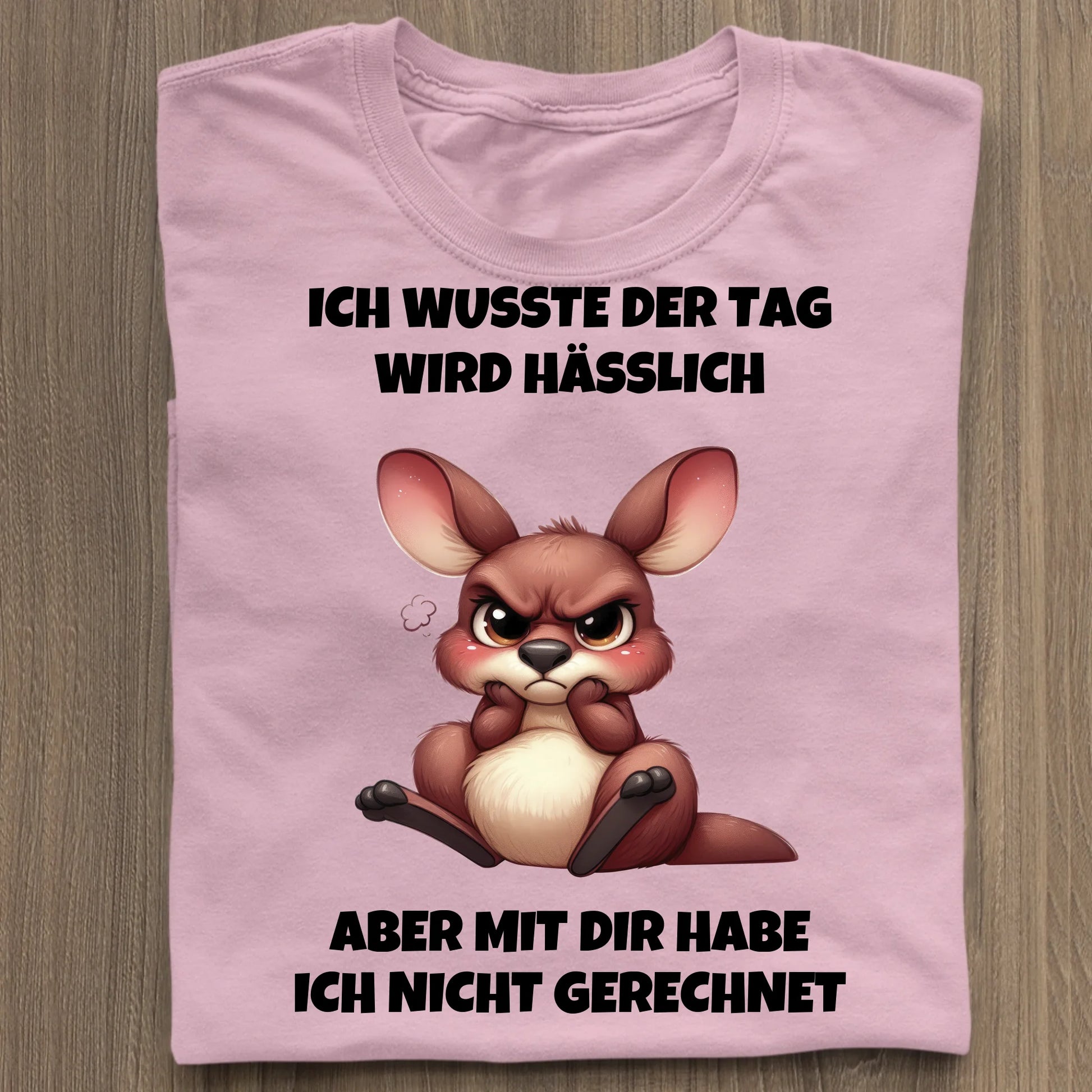 Der Tag wird hässlich - Organic Women's Shirt (personalisierbar) Serena T-Shirt ST ST Cotton-Pink