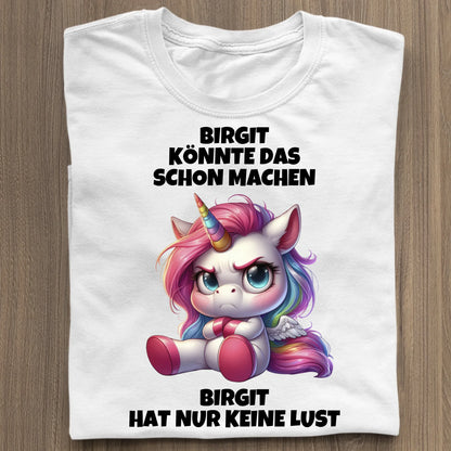 Nur keine Lust - Organic Women's Shirt (personalisierbar) Serena T-Shirt ST ST White