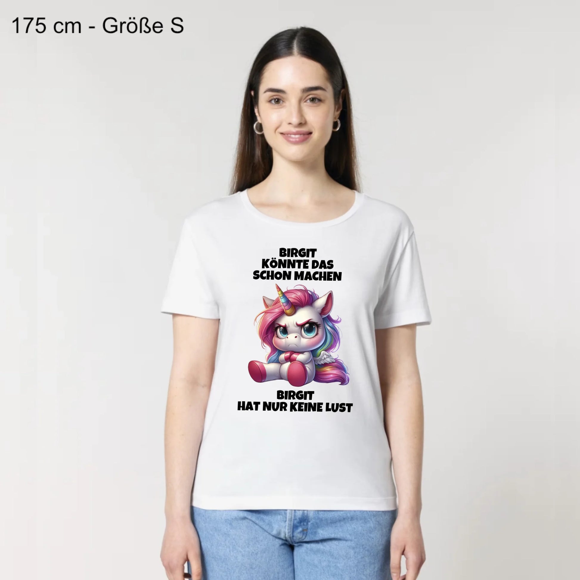 Nur keine Lust - Organic Women's Shirt (personalisierbar)