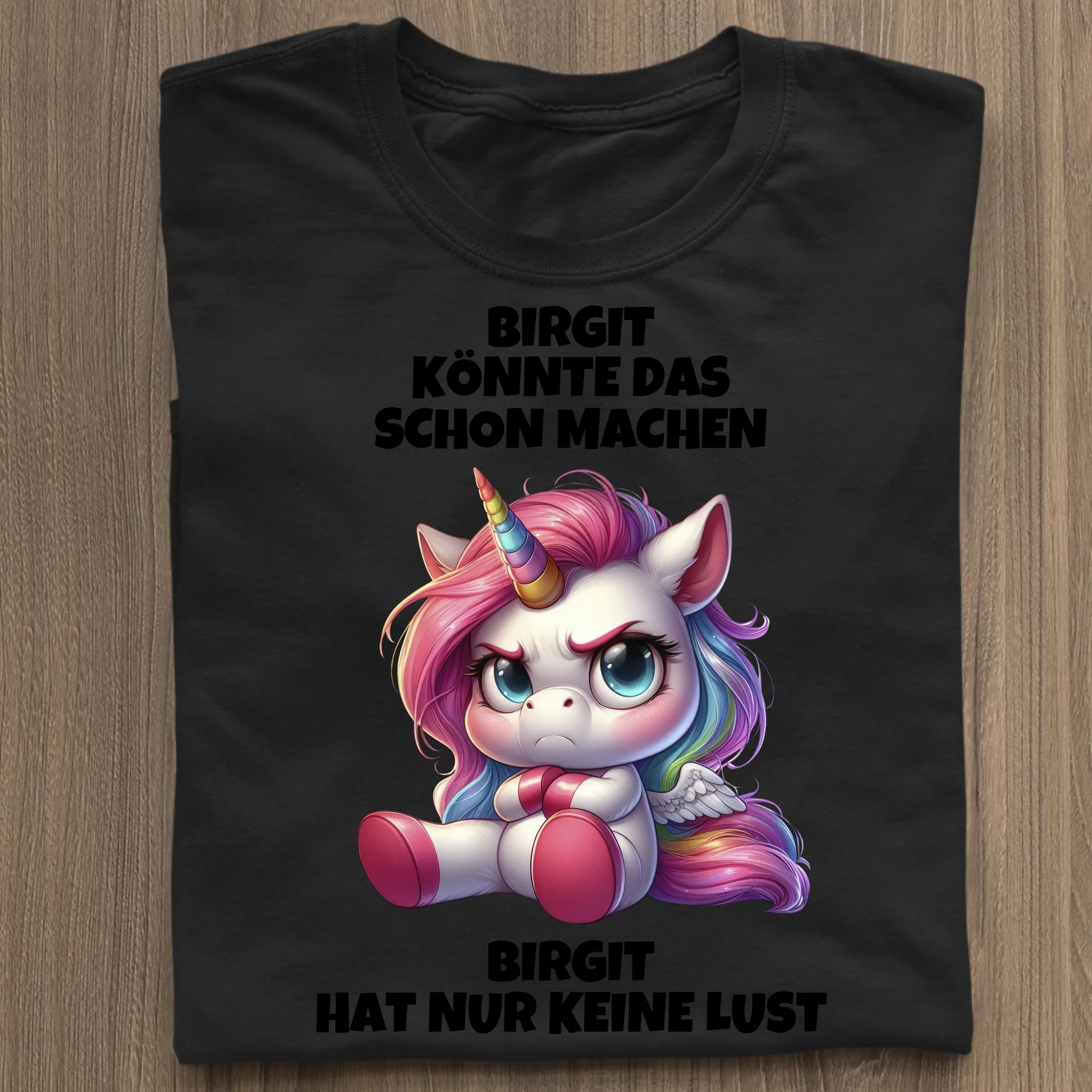Nur keine Lust - Organic Women's Shirt (personalisierbar) Serena T-Shirt ST ST Black