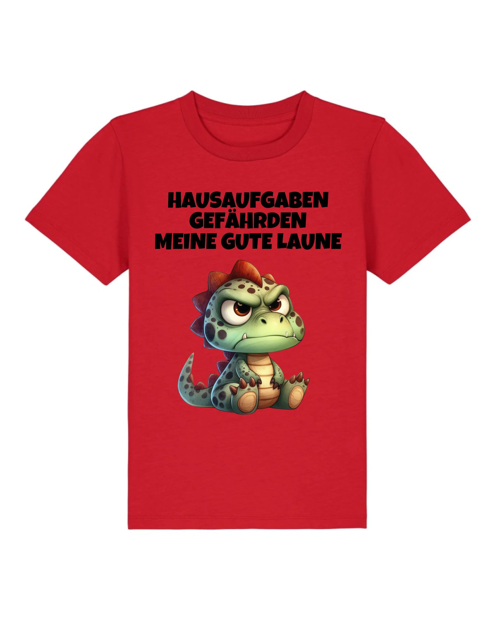 Hausaufgaben - Organic Kid's Shirt (personalisierbar) Mini Creator T-Shirt ST ST Red