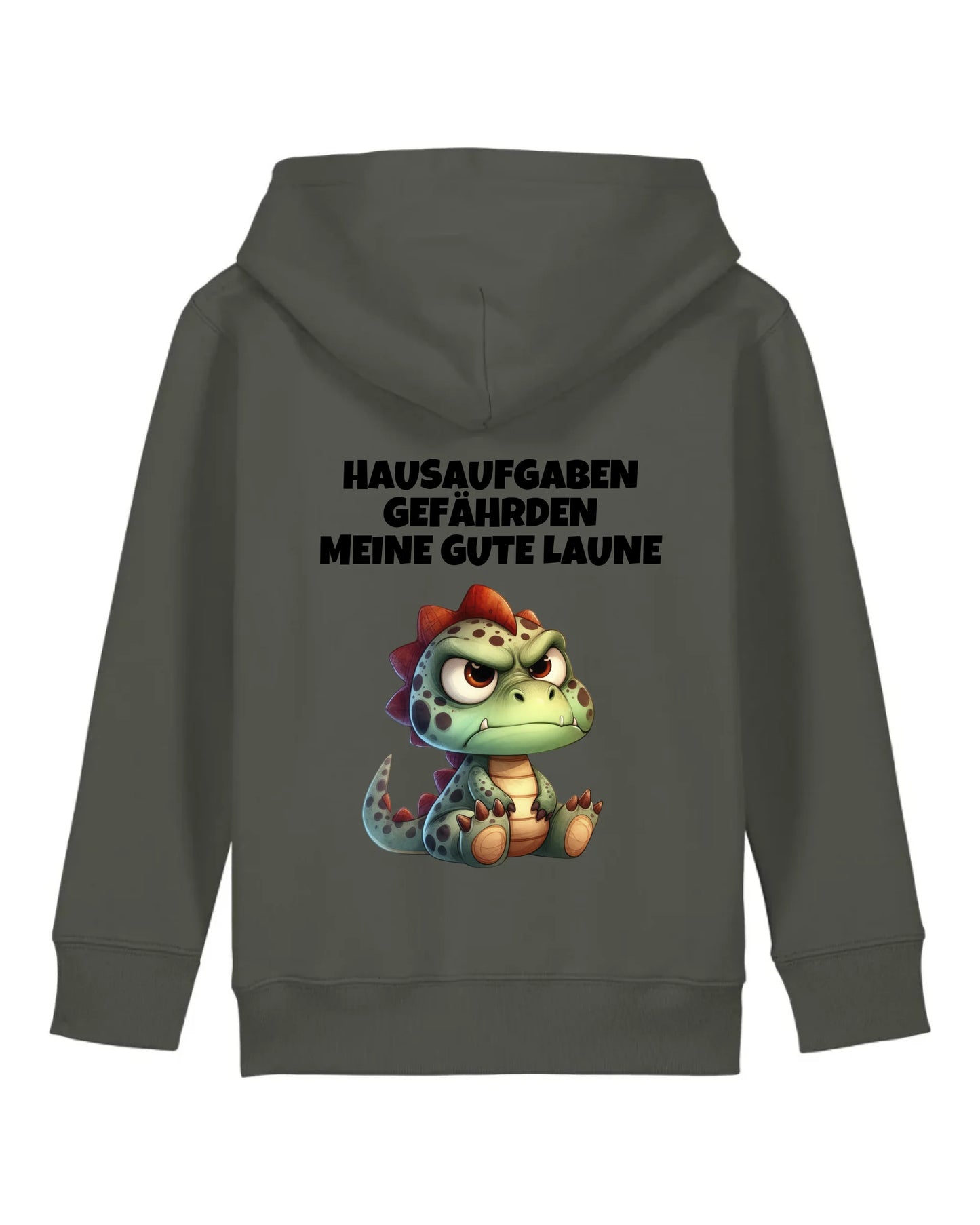 Hausaufgaben - Organic Kid's Hoodie (personalisierbar) Mini Cruiser Hoodie ST ST Khaki