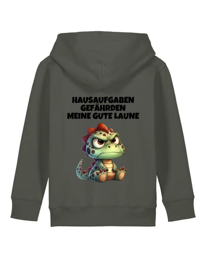 Hausaufgaben - Organic Kid's Hoodie (personalisierbar) Mini Cruiser Hoodie ST ST Khaki
