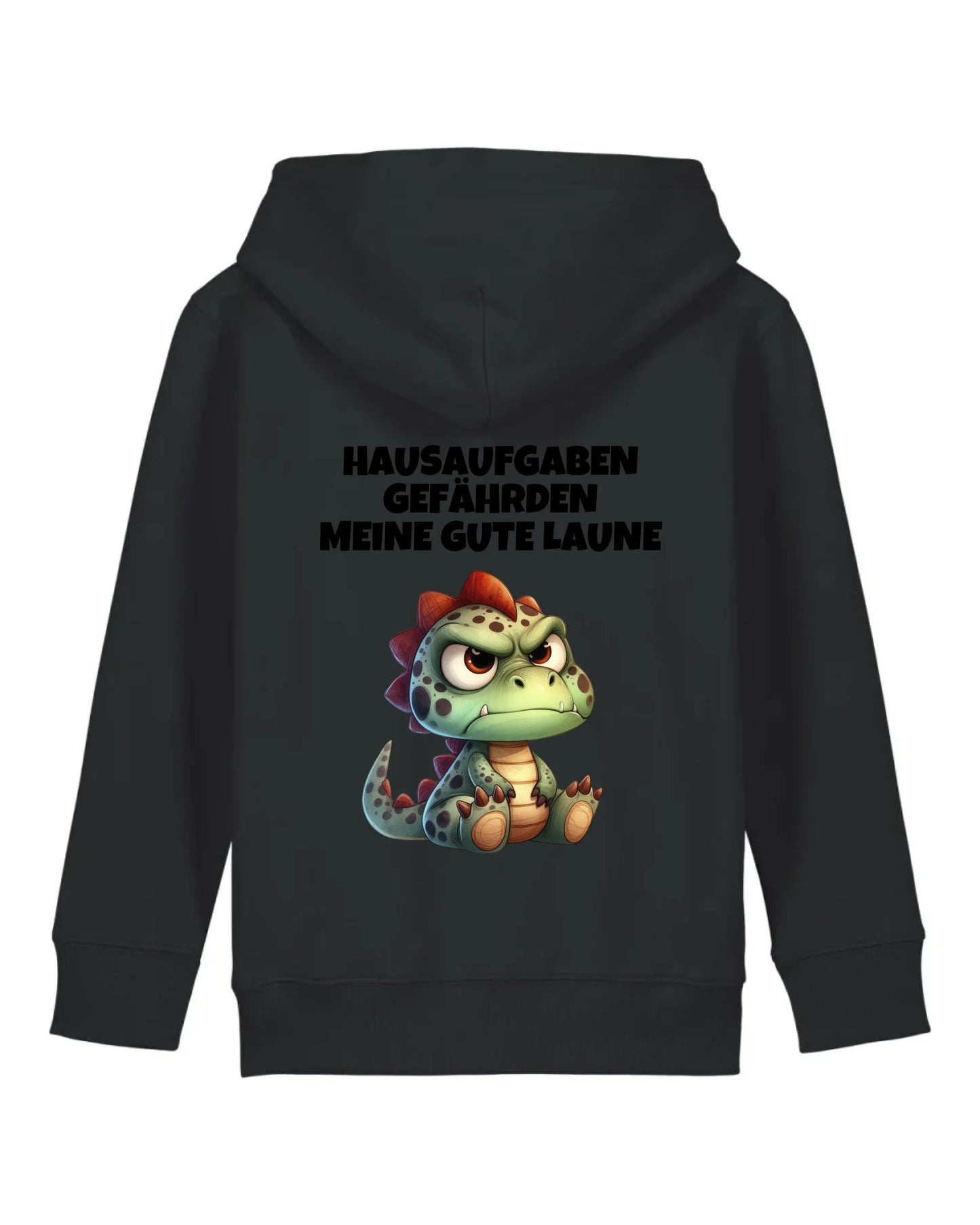 Hausaufgaben - Organic Kid's Hoodie (personalisierbar) Mini Cruiser Hoodie ST ST Black