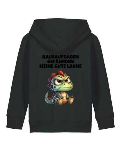Hausaufgaben - Organic Kid's Hoodie (personalisierbar) Mini Cruiser Hoodie ST ST Black