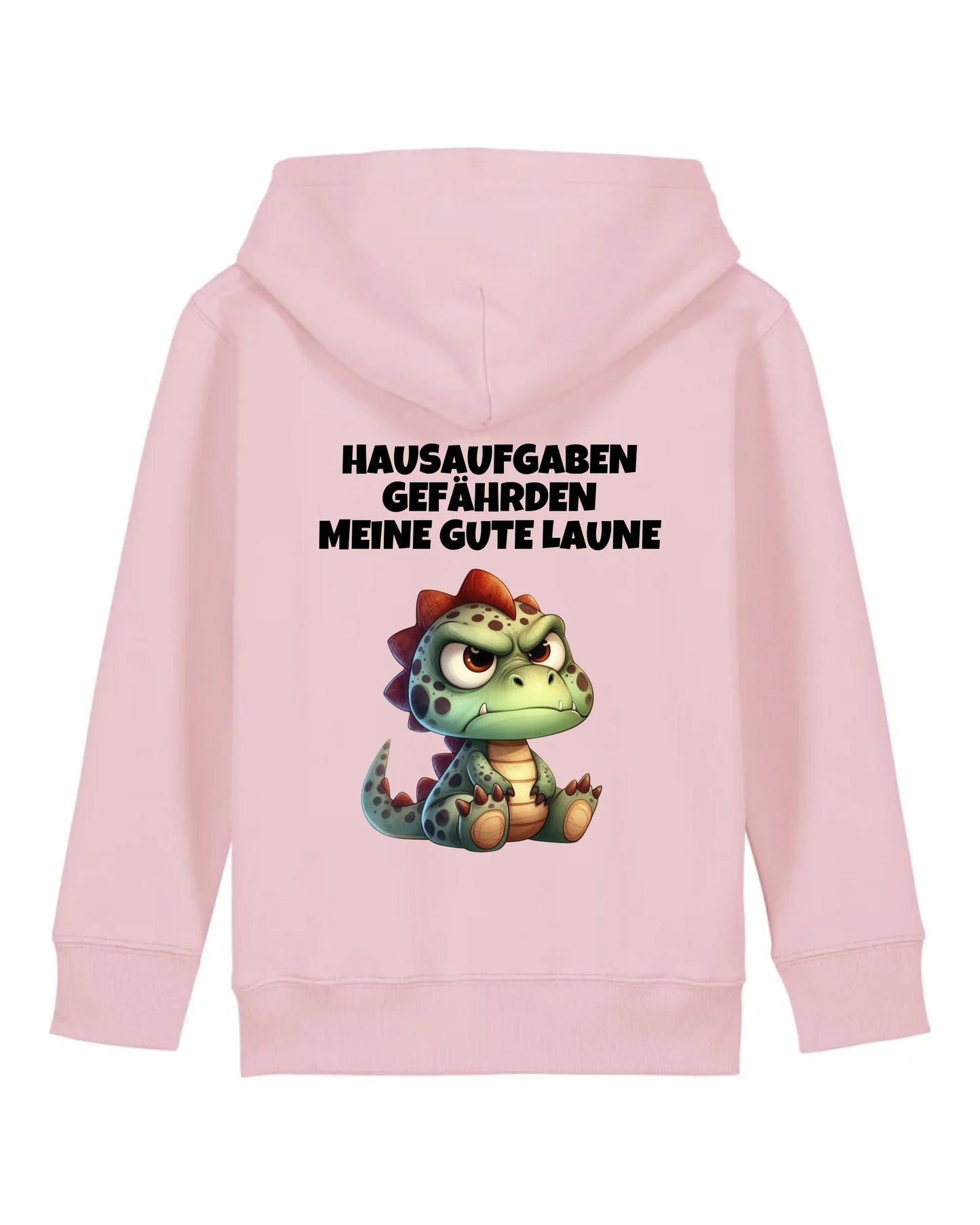 Hausaufgaben - Organic Kid's Hoodie (personalisierbar) Mini Cruiser Hoodie ST ST Cotton-Pink