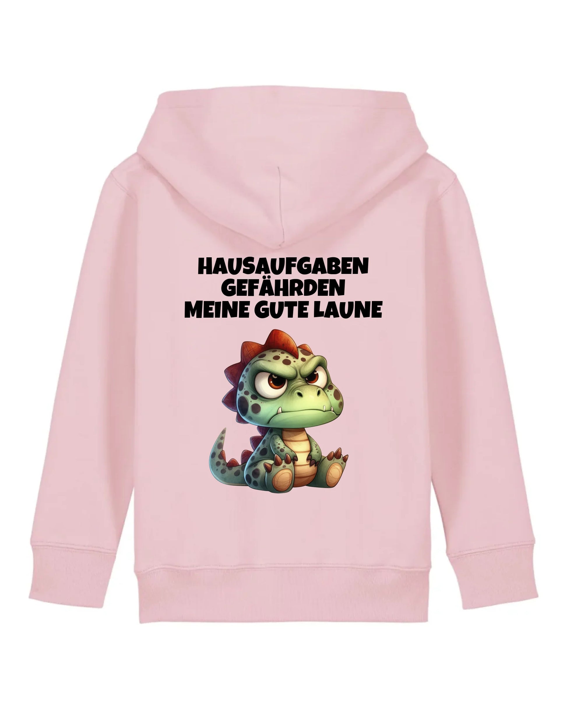 Hausaufgaben - Organic Kid's Hoodie (personalisierbar) Mini Cruiser Hoodie ST ST Cotton-Pink