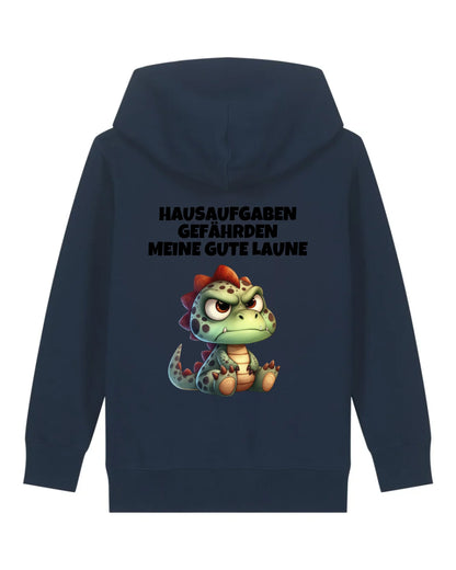 Hausaufgaben - Organic Kid's Hoodie (personalisierbar) Mini Cruiser Hoodie ST ST French-Navy