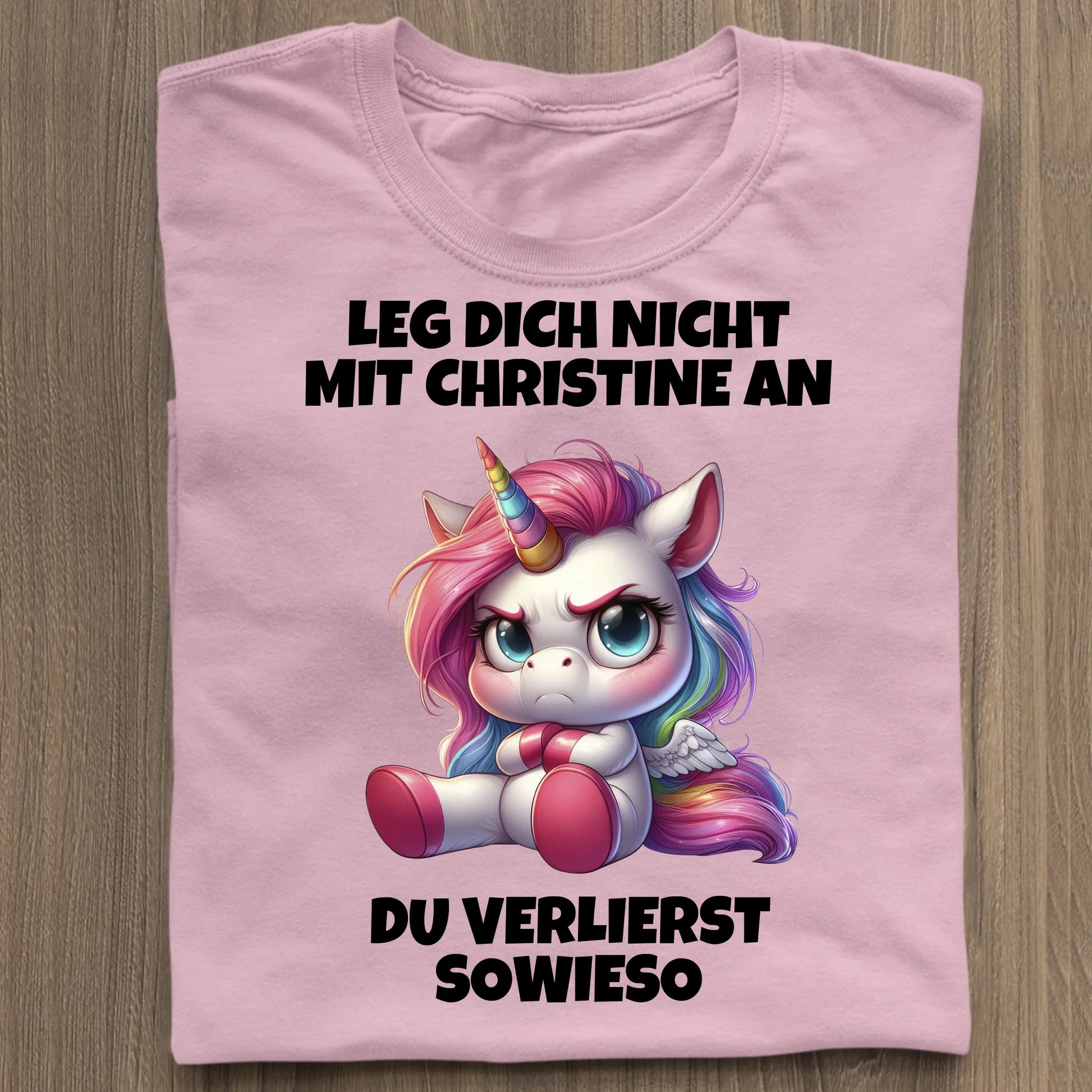 Leg dich nicht mit mir an - Organic Women's Shirt (personalisierbar) Serena T-Shirt ST ST Cotton-Pink