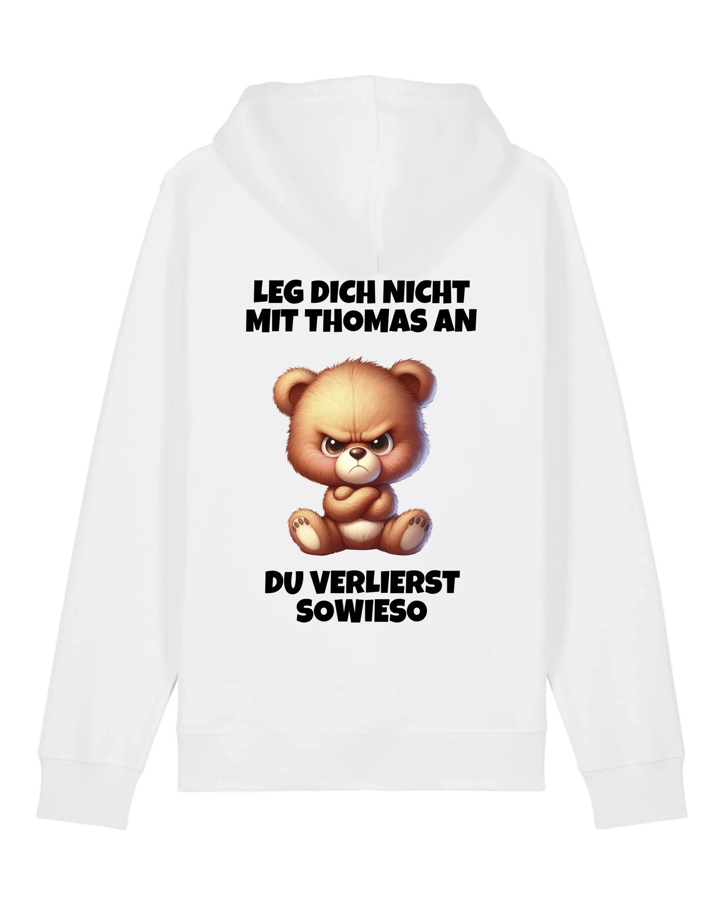 Leg dich nicht mit mir an - Organic Unisex Hoodie (personalisierbar) Drummer 2.0 Hoodie ST ST