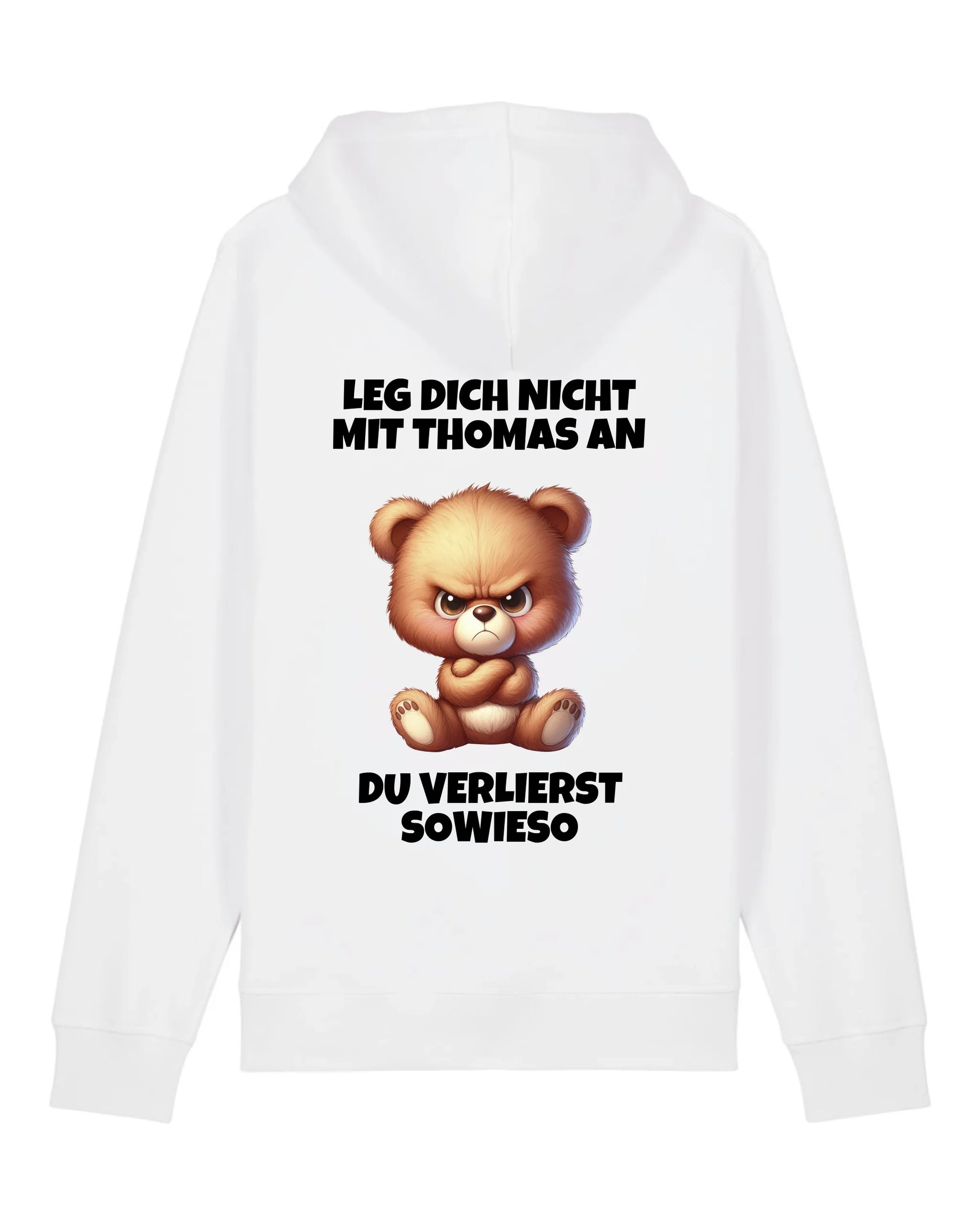 Leg dich nicht mit mir an - Organic Unisex Hoodie (personalisierbar) Drummer 2.0 Hoodie ST ST