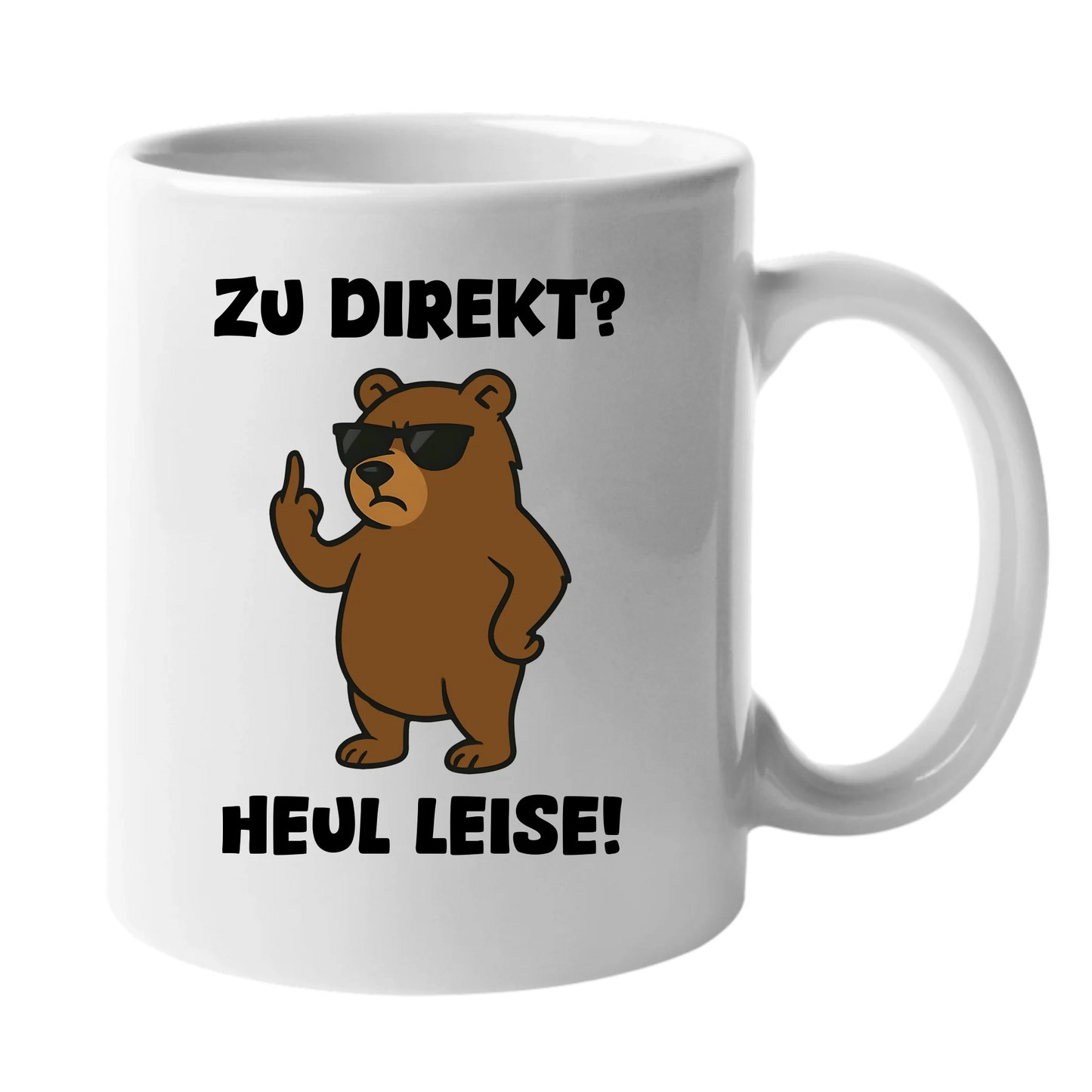 Heul leise - Tasse (personalisierbar) Standard Mug White STD