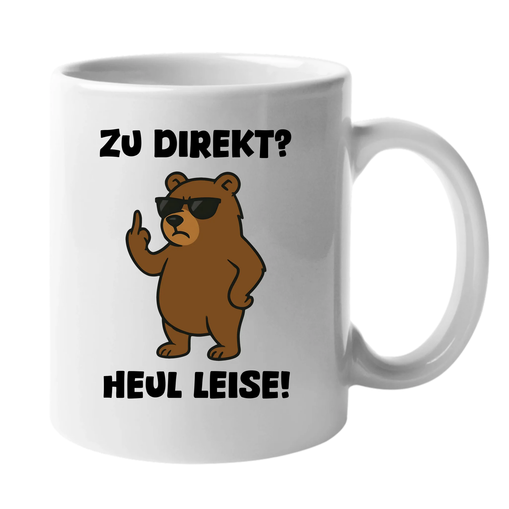 Heul leise - Tasse (personalisierbar) Standard Mug White STD