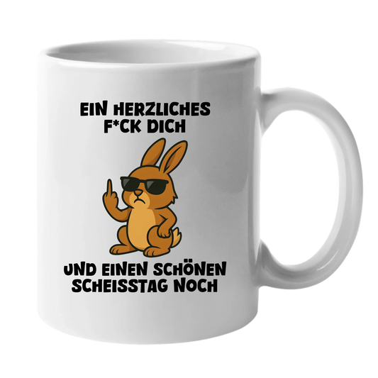Ein herzliches - Tasse (personalisierbar) Standard Mug White STD