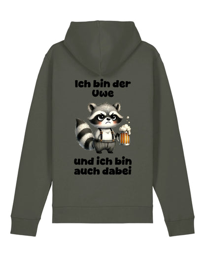 Ich bin auch dabei - Organic Unisex Hoodie (personalisierbar) Drummer 2.0 Hoodie ST ST Khaki