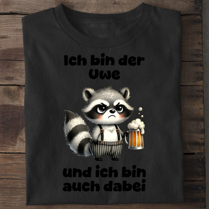 Ich bin auch dabei - Organic Men's Shirt (personalisierbar) Crafter T-Shirt ST ST Black
