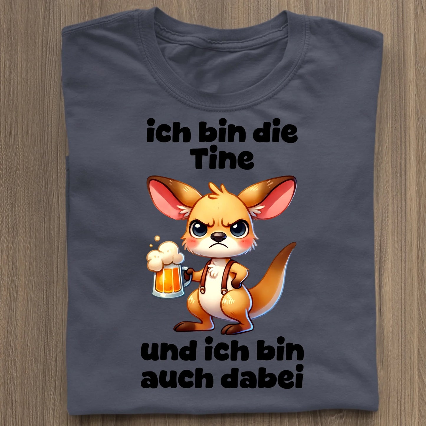 Ich bin auch dabei - Organic Women's Shirt (personalisierbar) Serena T-Shirt ST ST French-Navy