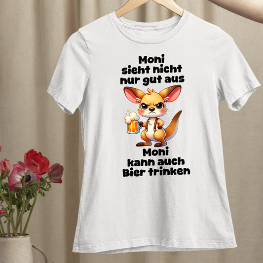 Ich sehe nicht nur gut aus - Organic Women's Shirt (personalisierbar)