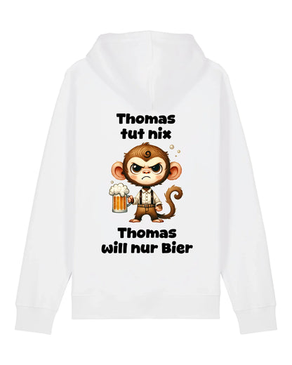 Der tut nix - Organic Unisex Hoodie (personalisierbar) Drummer 2.0 Hoodie ST ST