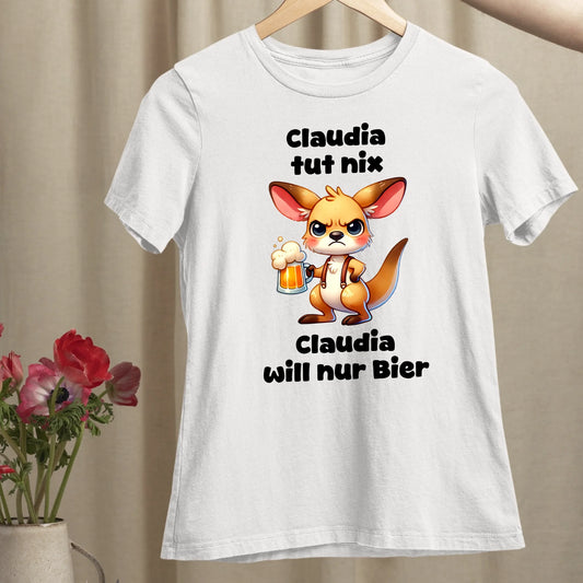 Die tut nix - Organic Women's Shirt (personalisierbar)