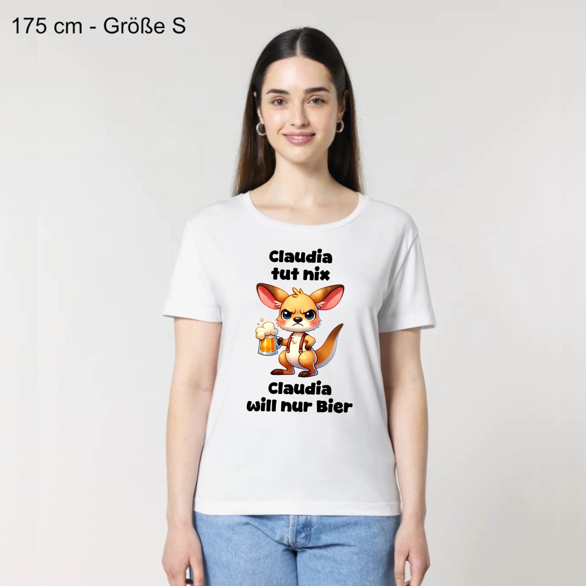 Die tut nix - Organic Women's Shirt (personalisierbar)