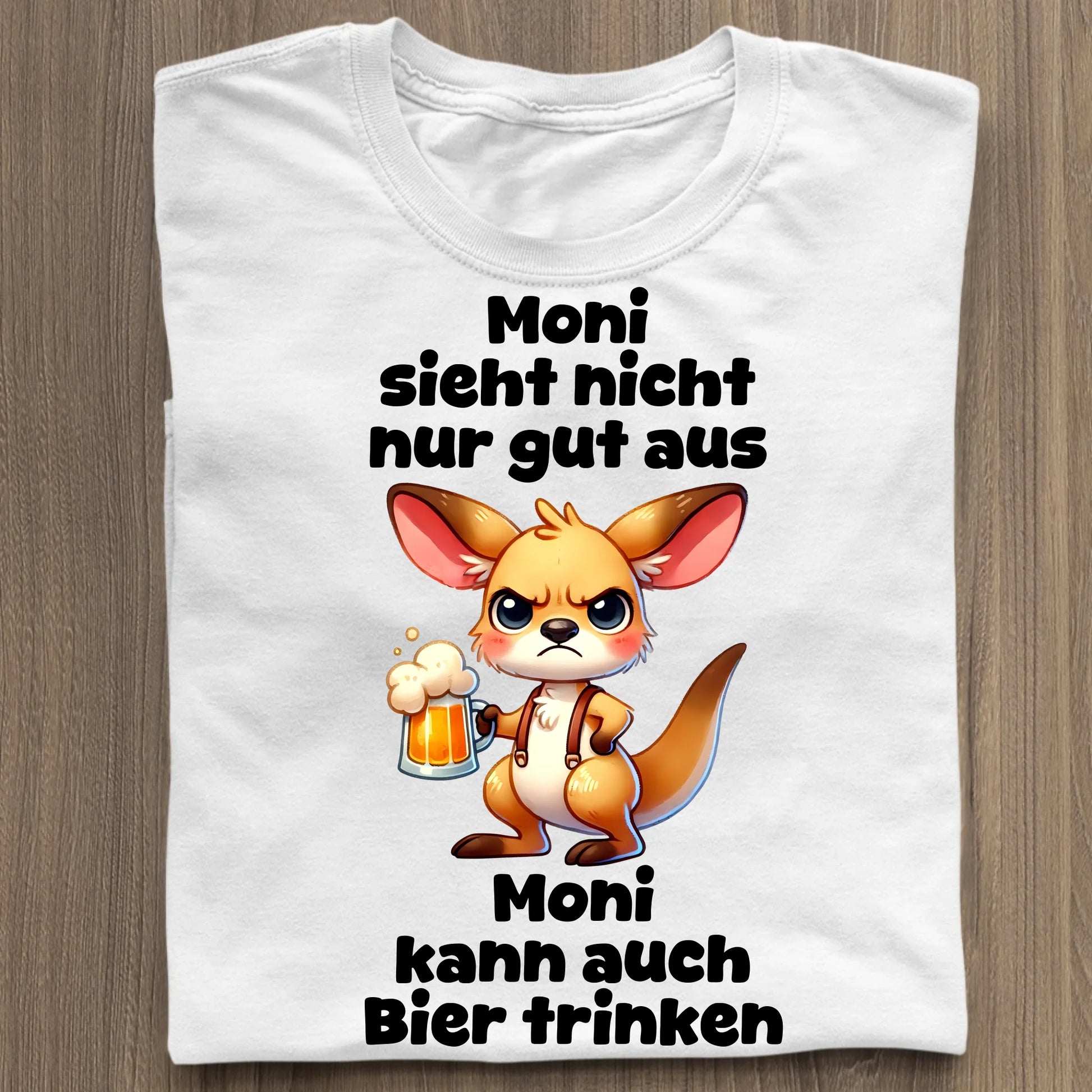 Ich sehe nicht nur gut aus - Organic Women's Shirt (personalisierbar) Serena T-Shirt ST ST White