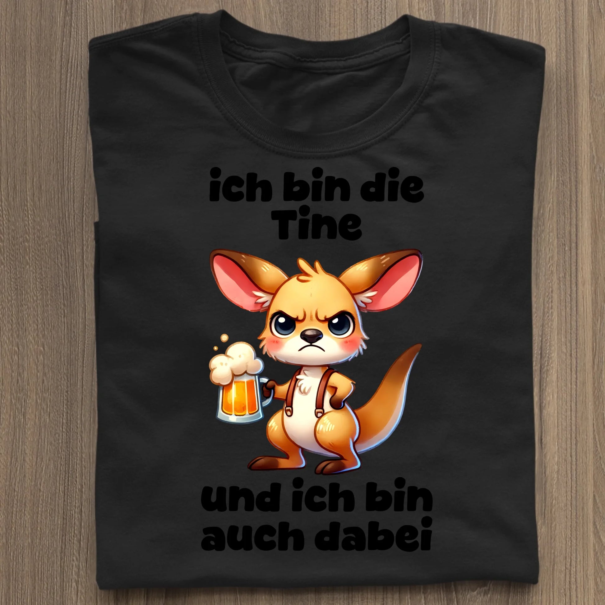 Ich bin auch dabei - Organic Women's Shirt (personalisierbar) Serena T-Shirt ST ST Black
