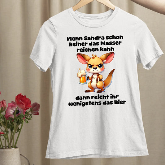 Das Wasser reichen - Organic Women's Shirt (personalisierbar)