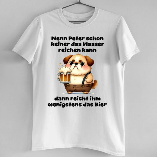 Das Wasser reichen - Organic Men's Shirt (personalisierbar)